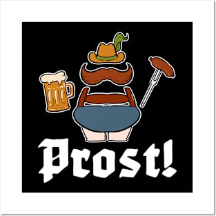 Prost German Beer - For Beer Lovers Posters and Art